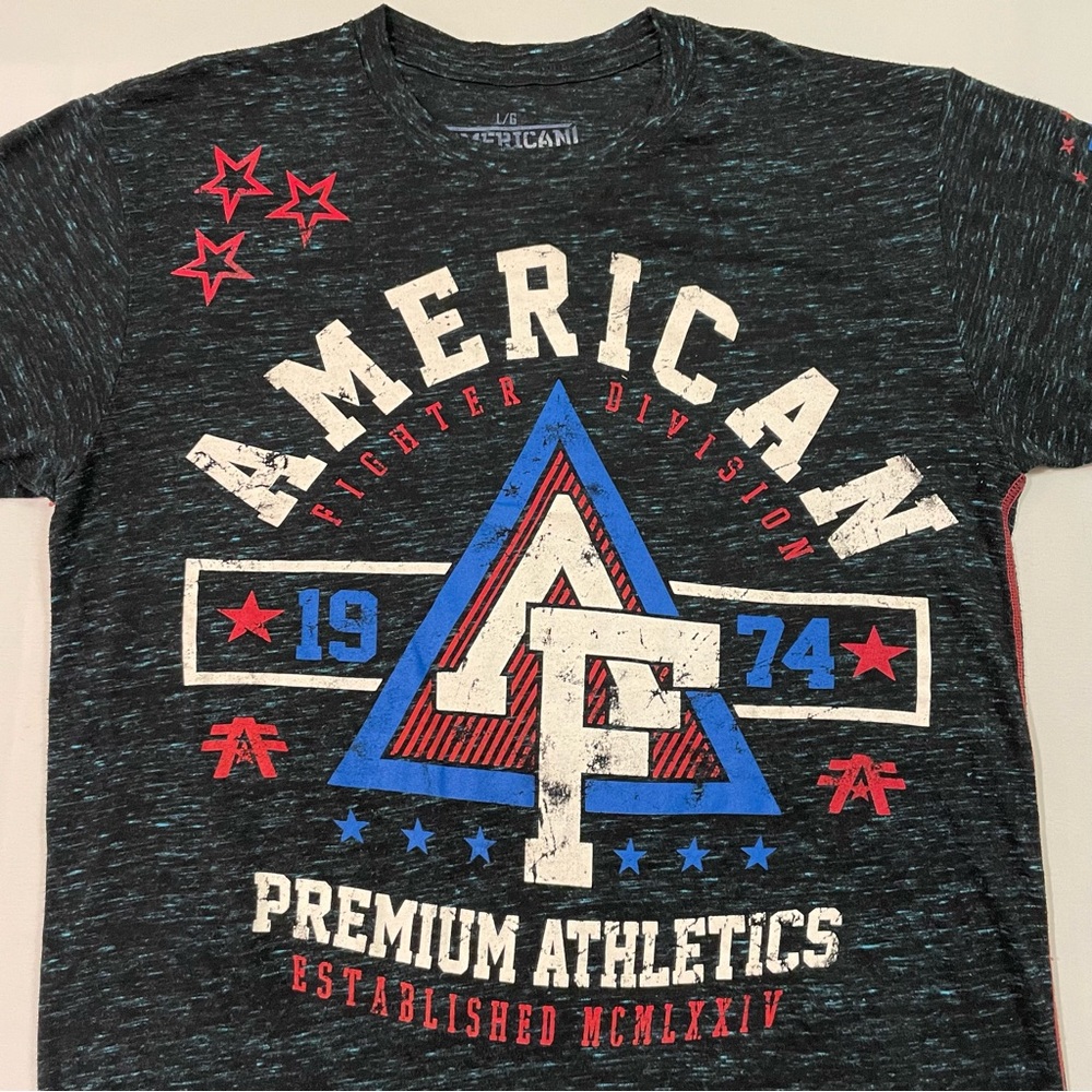 American Fighter Training Division Mens T Shirt Size Large